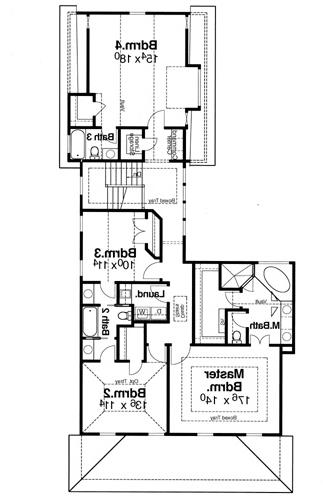 Second Floor image of Princeton House Plan